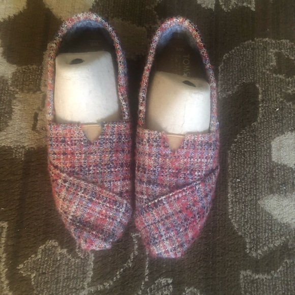 - Beautiful women’s Tom Flat Sip on Size 6W in Excellent Used Condition - Picture 5 of 6